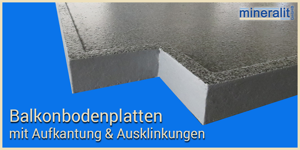Balkonbodenplatten freitragend wetterfest nachhaltig