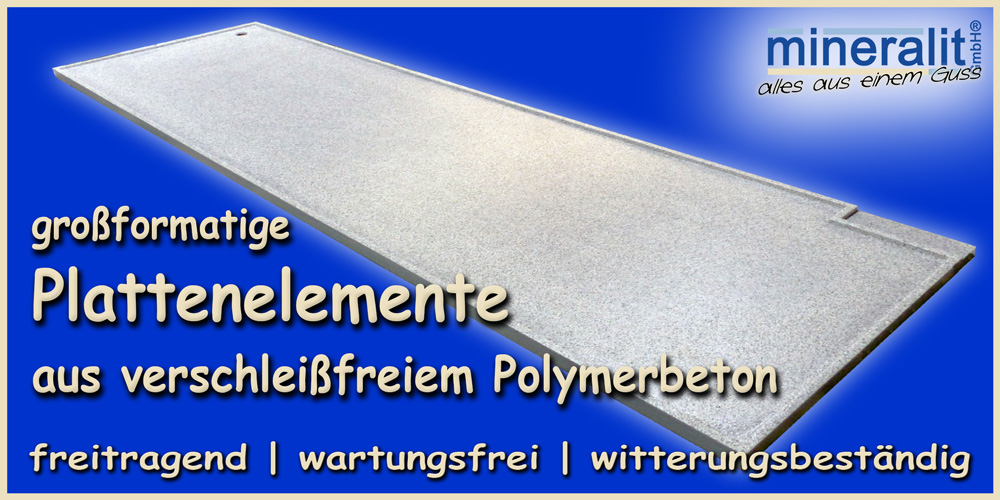 großformatige Plattenelemente
