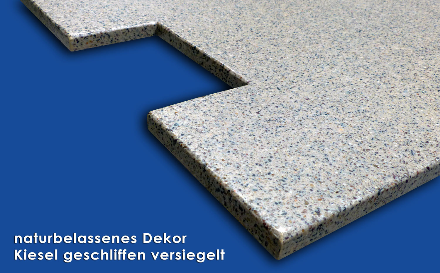 Naturstein Dekor für Balkonplatten