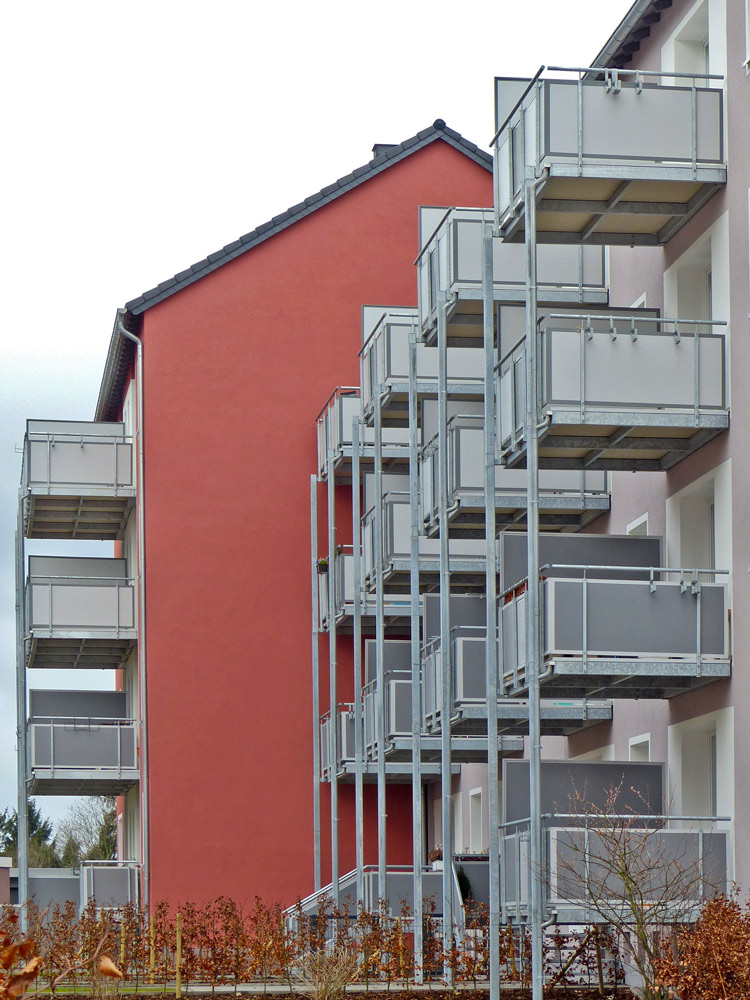 Balkonkonstruktionen mit freitragenden Balkonplatten