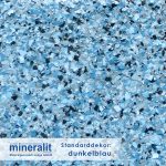 Standard Dekor für Plattenelemente aus Mineralit - dunkelblau