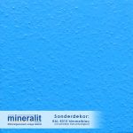 Sonderdekor für Plattenelemente aus Mineralit - himmelblau mit erhöhter Rutschfestigkeit